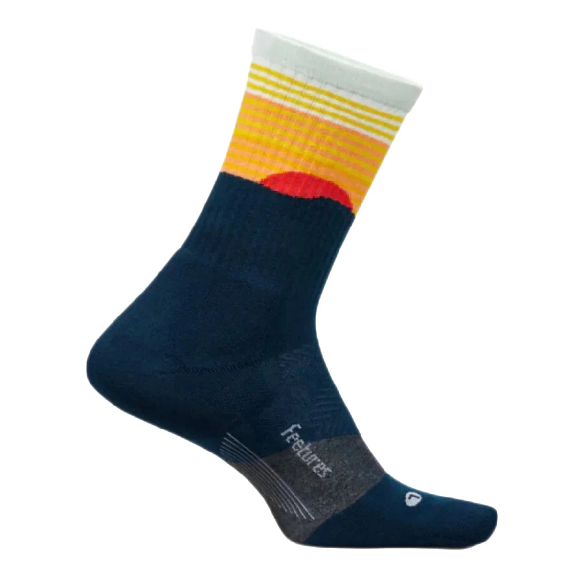 Unisex Feetures Trail Max Cushion Mini Crew Socks