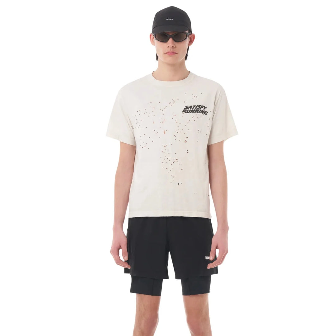 Men's Satisfy MothTech T-Shirt Wavey Logo