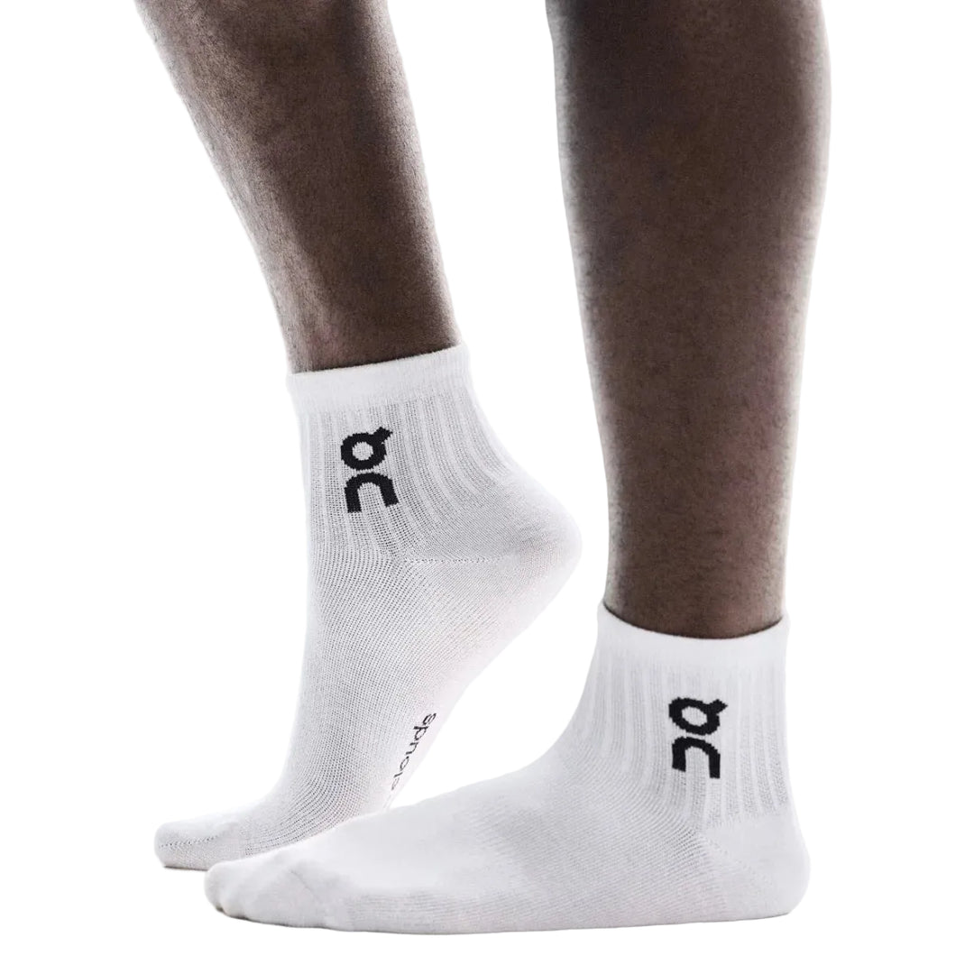 Unisex On Logo Mid Socks 3 Pairs