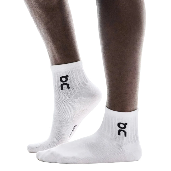 Unisex On Logo Mid Socks 3 Pairs