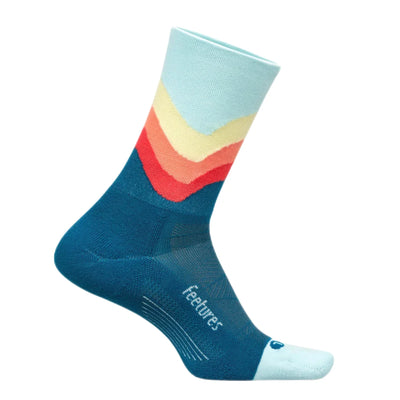 Unisex Feetures Elite Light Cushion Mini Crew Socks