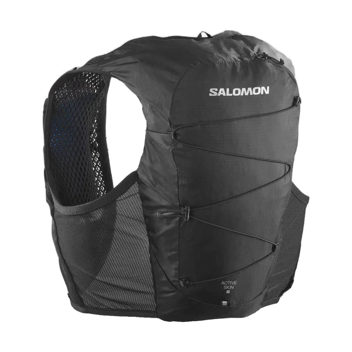 Unisex Salomon Active Skin 8L Hydration Vest with 2x500ML Soft Flasks
