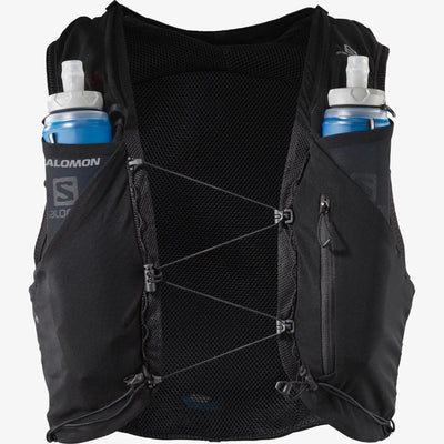 Unisex Salomon Advanced Skin 5L Hydration Vest with 2x500ML Soft Flasks