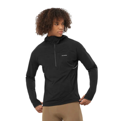 Men's Salomon Sense Aero Hybrid Half Zip Hoodie