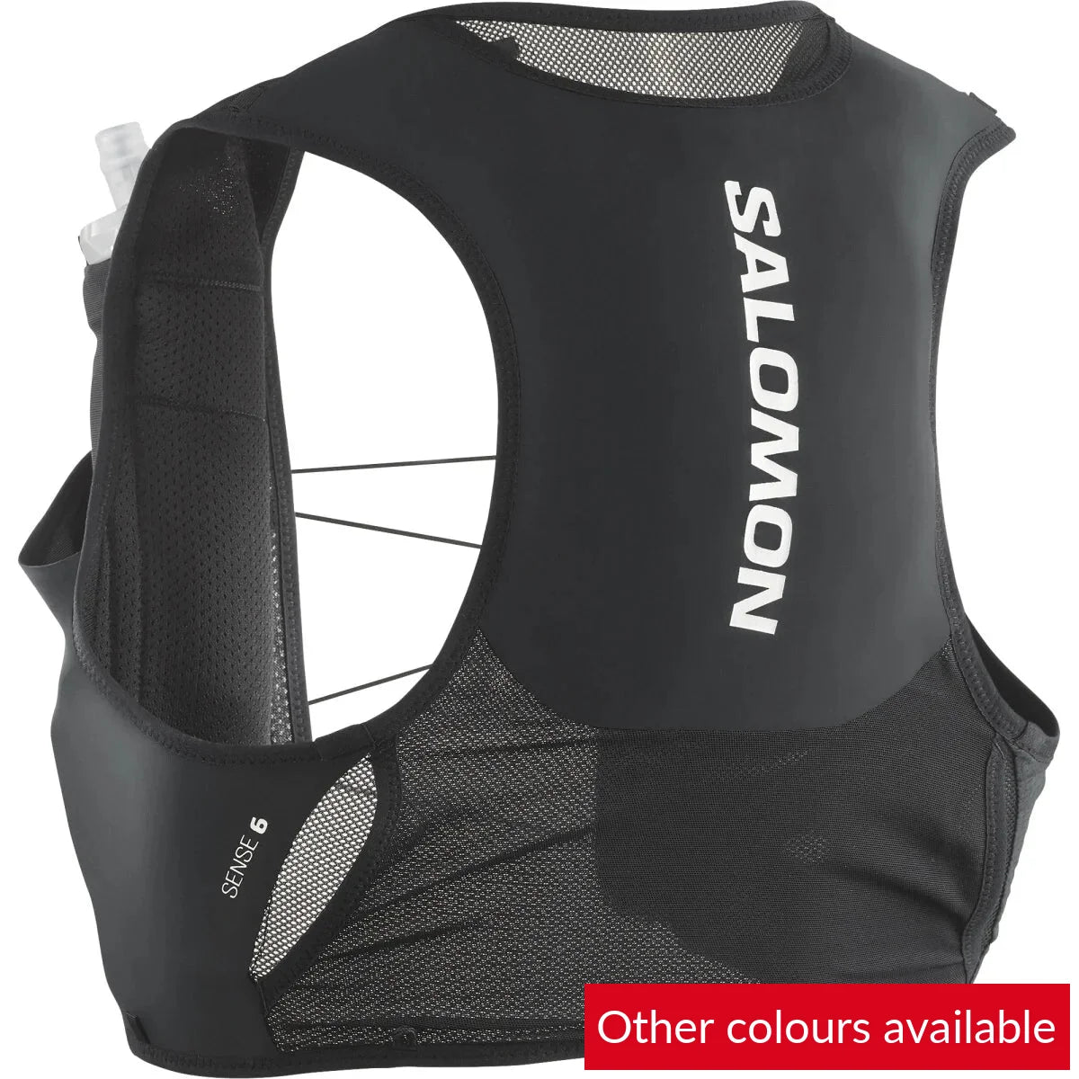 Unisex Salomon Sense Pro 6L Hydration Vest with 2 x 500ML Soft Flasks