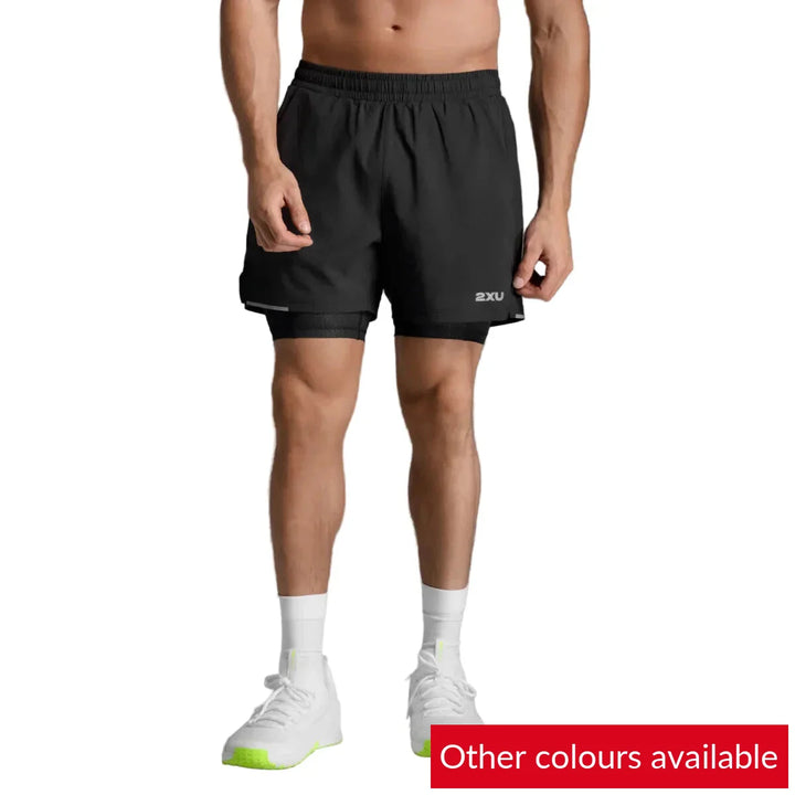 Men's 2XU Aero Mesh 2-in-1 5" Shorts
