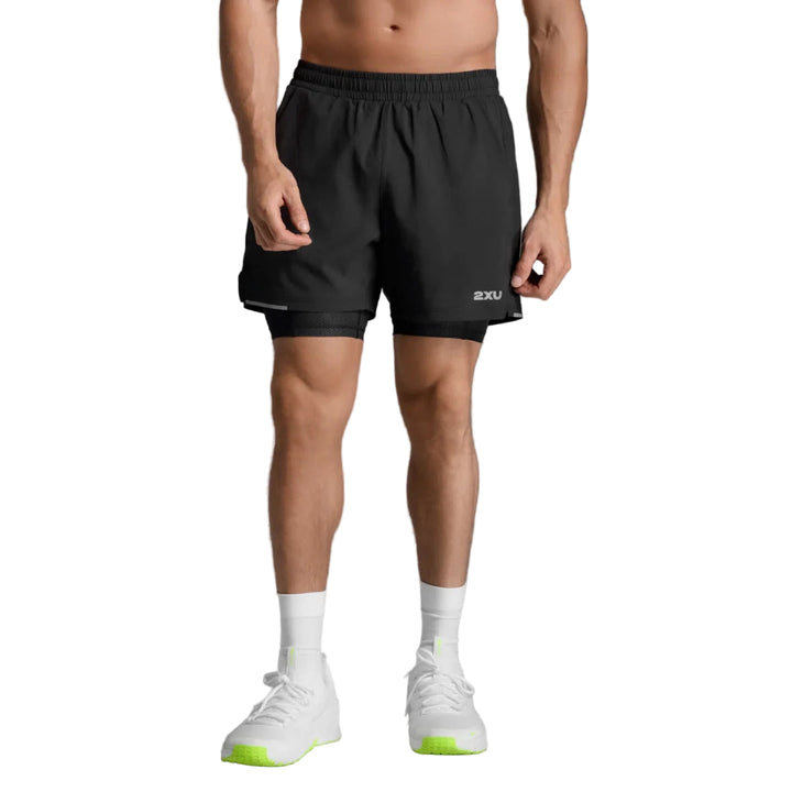 Men's 2XU Aero Mesh 2-in-1 5" Shorts