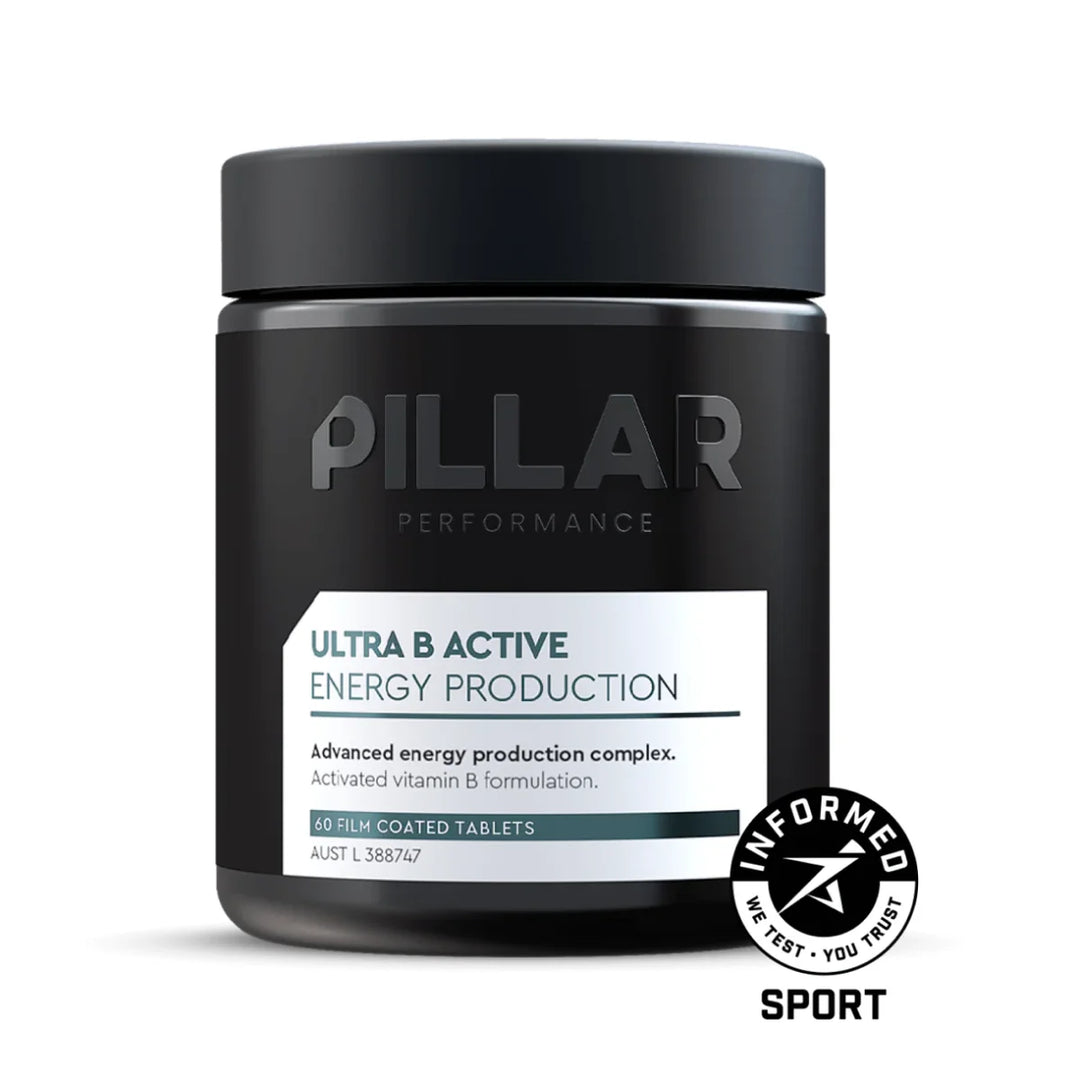 Pillar Performance Ultra B Active Energy Production Tablets