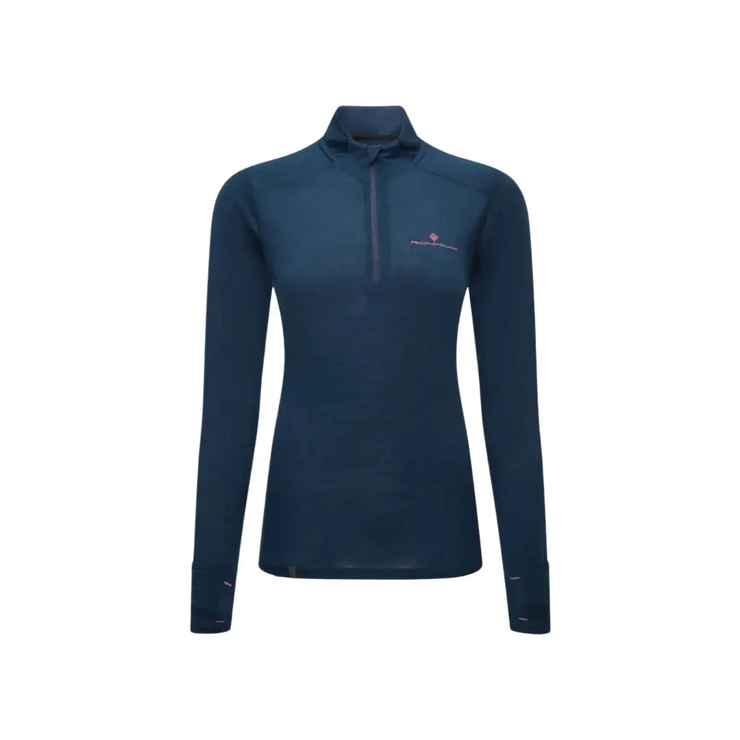 Women's Ronhill Tech Merino 1/2 Zip Long Sleeve