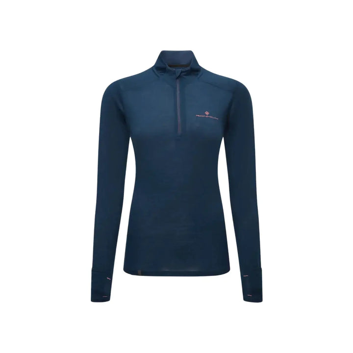 Women's Ronhill Tech Merino 1/2 Zip Long Sleeve