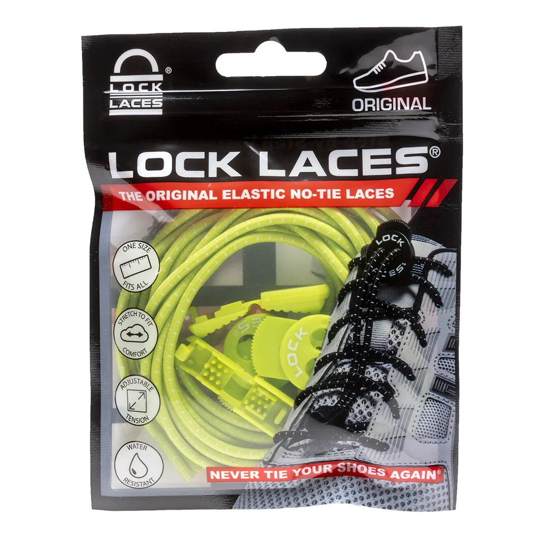 Lock Laces Original Elastic No-Tie Shoelaces