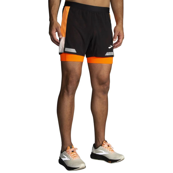 Men's Brooks Run Visible 5" 2-In-1 Shorts 2.0