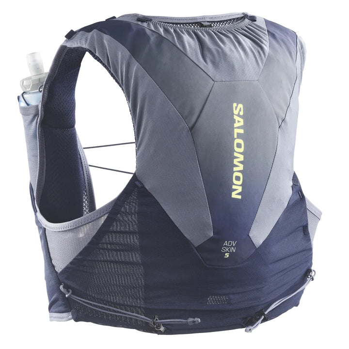 Unisex Salomon Adv Skin 5L Gradient Hydration Vest with 2x500ML Soft Flasks