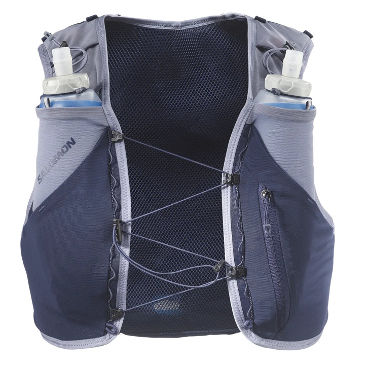 Unisex Salomon Adv Skin 5L Gradient Hydration Vest with 2x500ML Soft Flasks