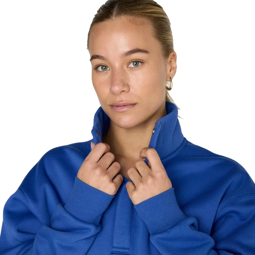Women's Gym+Coffee Daily Snap Collar Sweatshirt