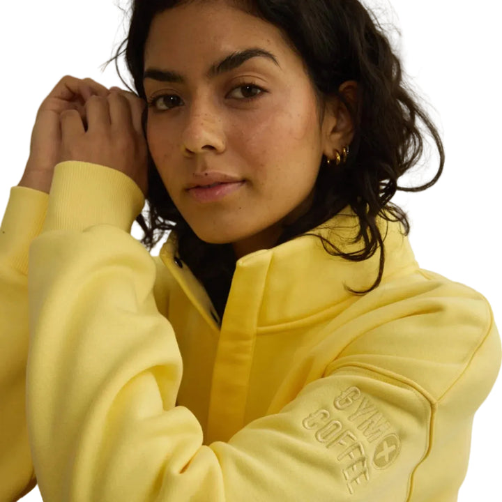 Women's Gym+Coffee Daily Snap Collar Sweatshirt