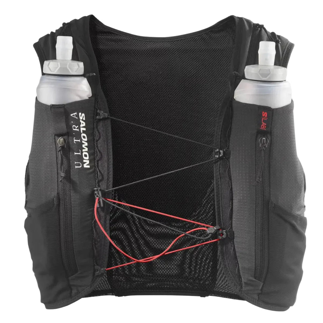 Unisex Salomon S/Lab Ultra 12L Hydration Vest with 2x500ML Soft Flasks