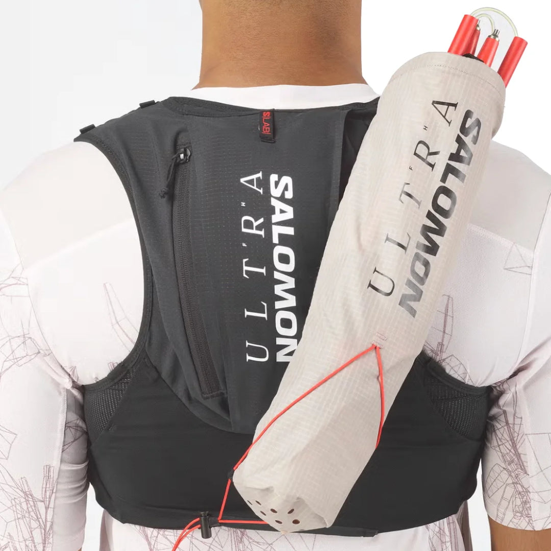 Unisex Salomon S/Lab Ultra 12L Hydration Vest with 2x500ML Soft Flasks