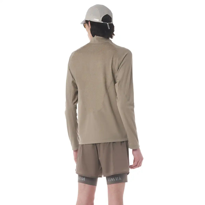 Men's Satisfy FuzzFleece Octa Half Zip Long Tee
