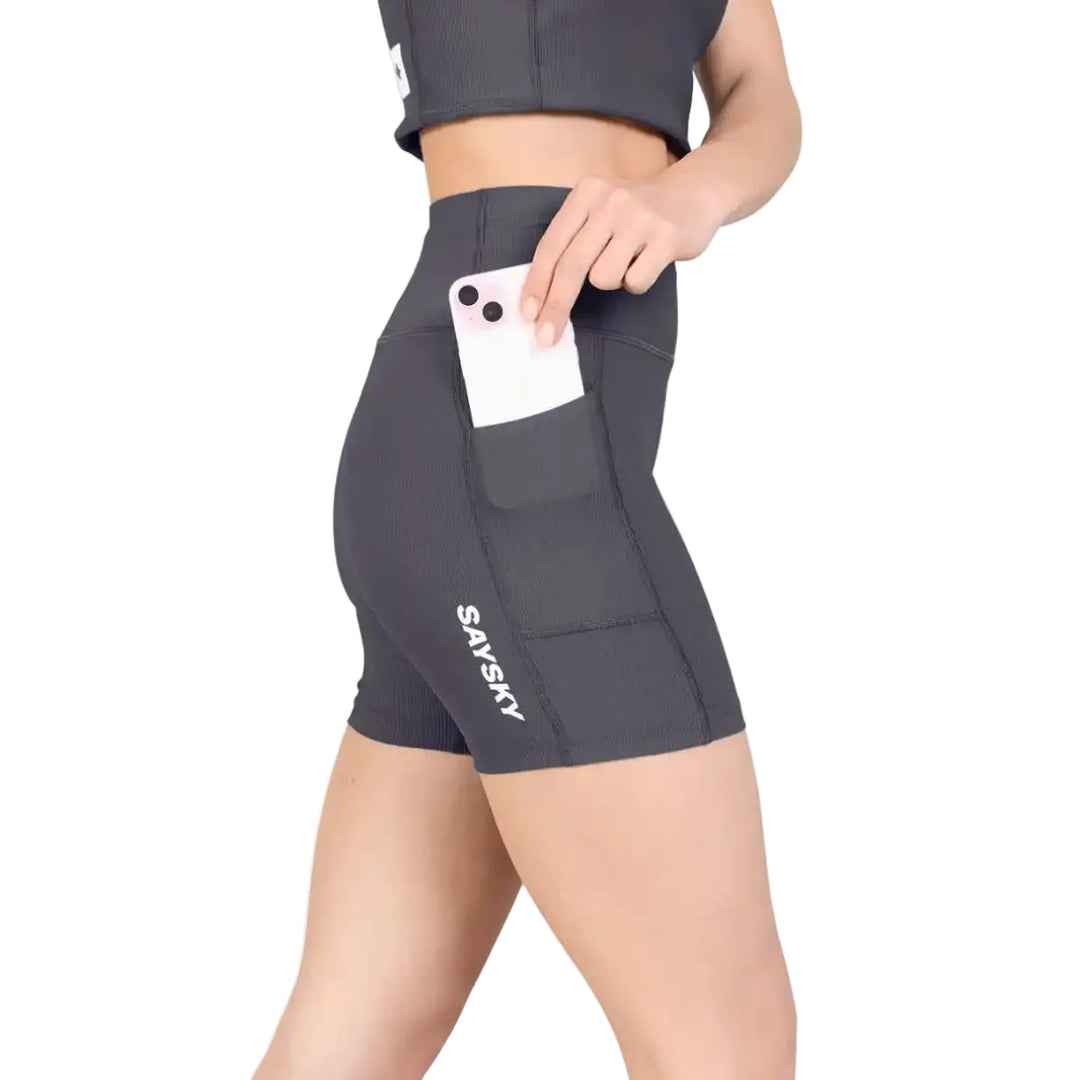 Women's SAYSKY Combat+ Rib Short Tights 4"
