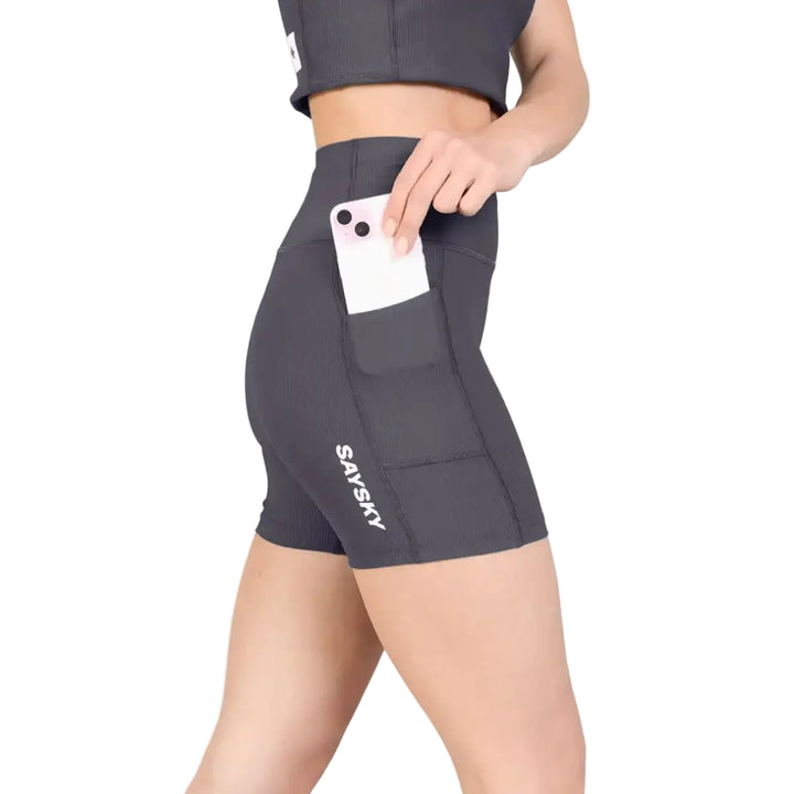 Women's SAYSKY Combat+ Rib Short Tights 4"