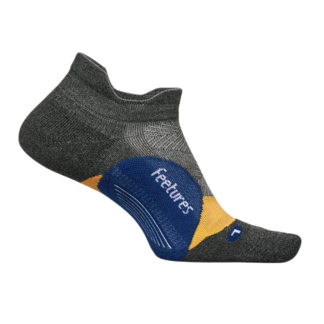 Unisex  Feetures Elite Light Cushion No Show Tab Socks