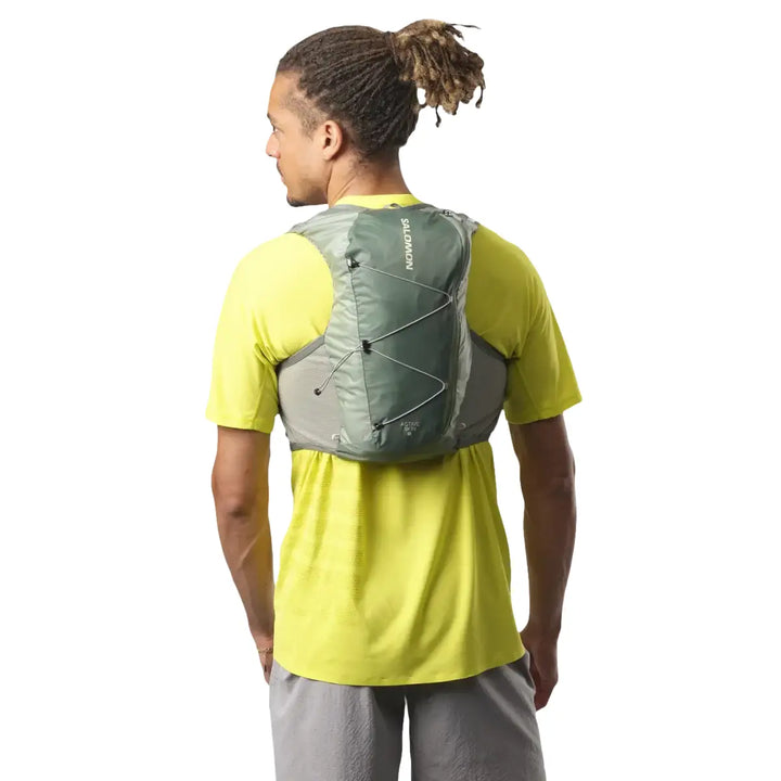 Unisex Salomon Active Skin 8L Hydration Vest with 2x500ML Soft Flasks