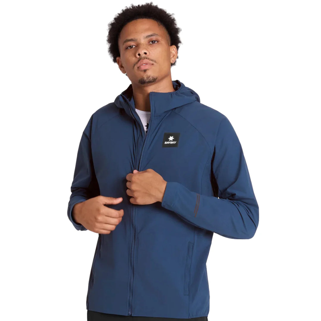 Men's SAYSKY Clean Pace Flex Hooded Jacket