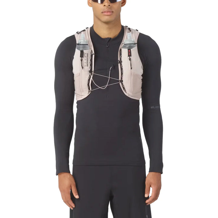 Unisex Salomon S/Lab Ultra 12L Hydration Vest with 2x500ML Soft Flasks