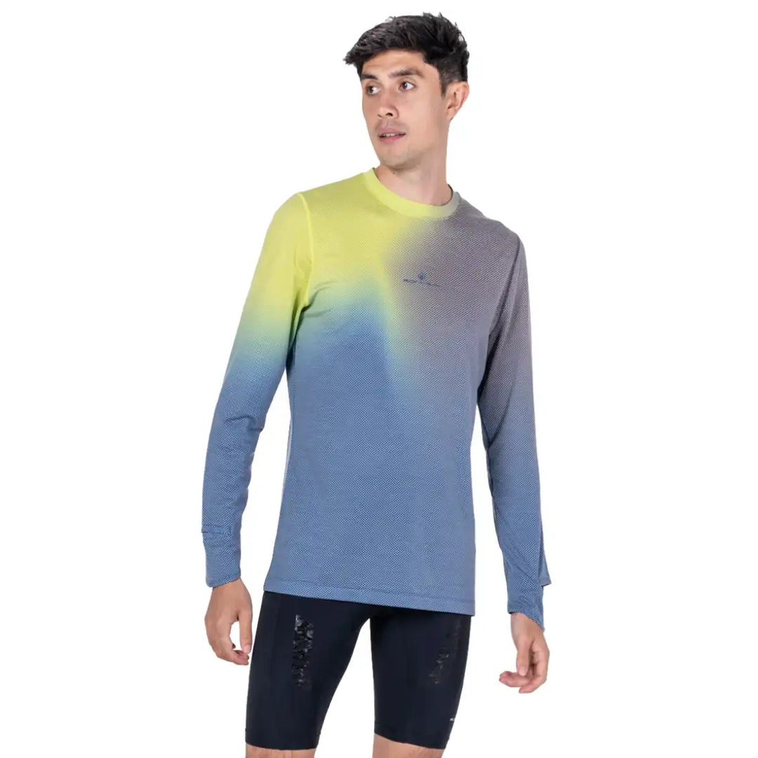 Men's Ronhill Tech Golden Hour L/S Tee