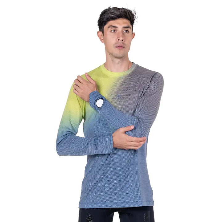Men's Ronhill Tech Golden Hour L/S Tee