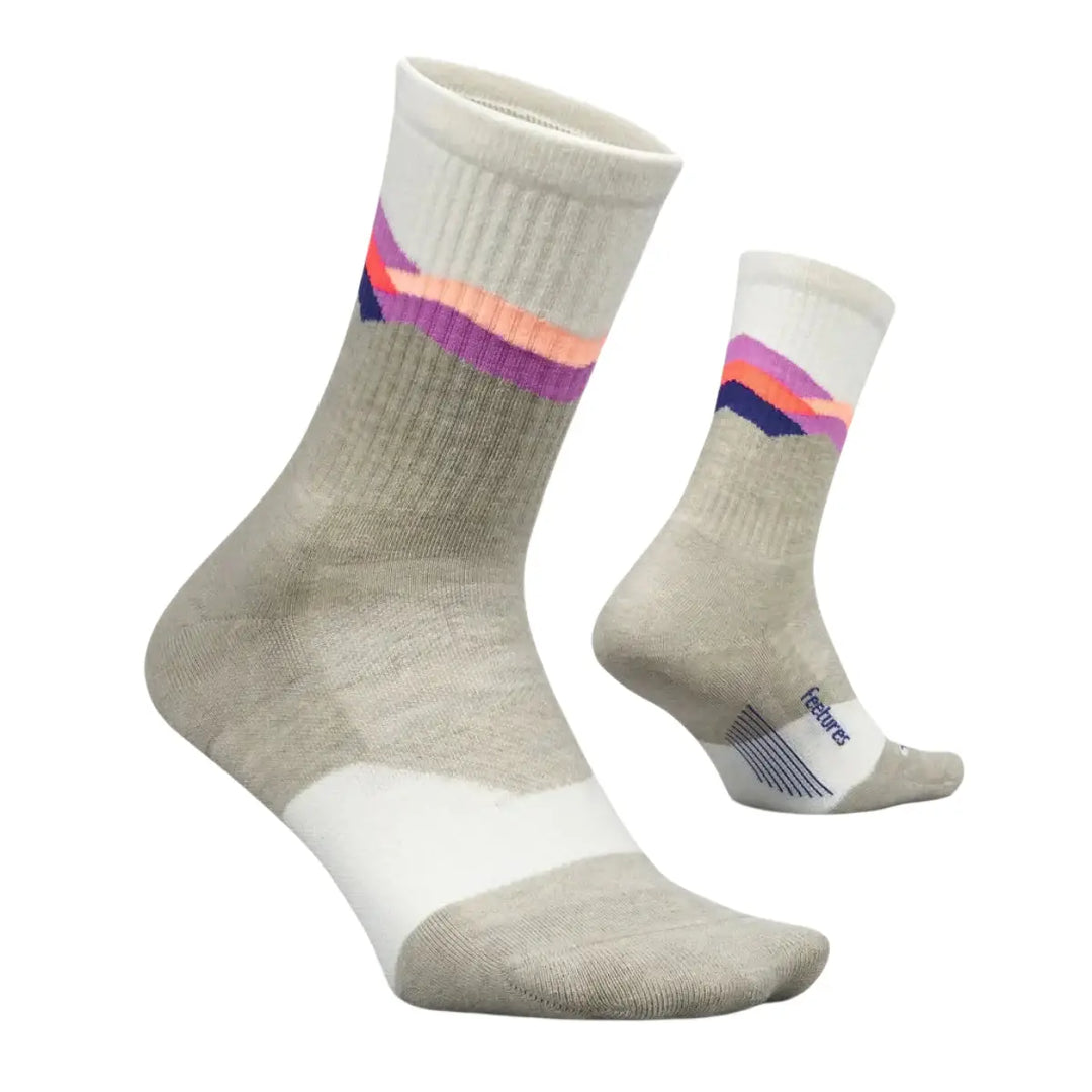 Unisex Feetures Trail Max Cushion Mini Crew Socks