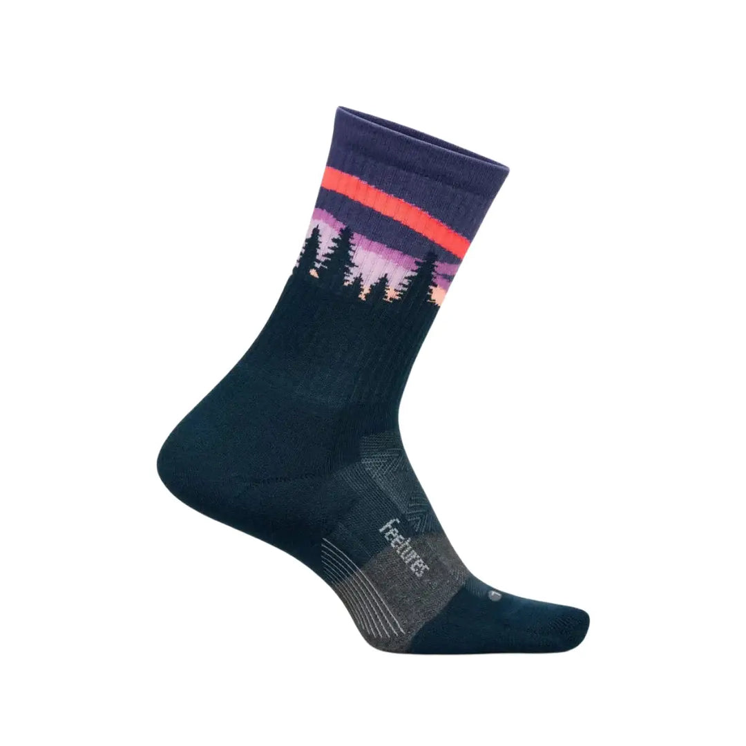 Unisex Feetures Trail Max Cushion Mini Crew Socks