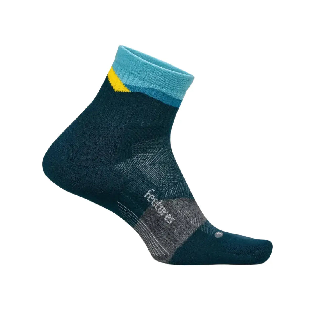 Unisex Feetures Trail Max Cushion Quarter Socks