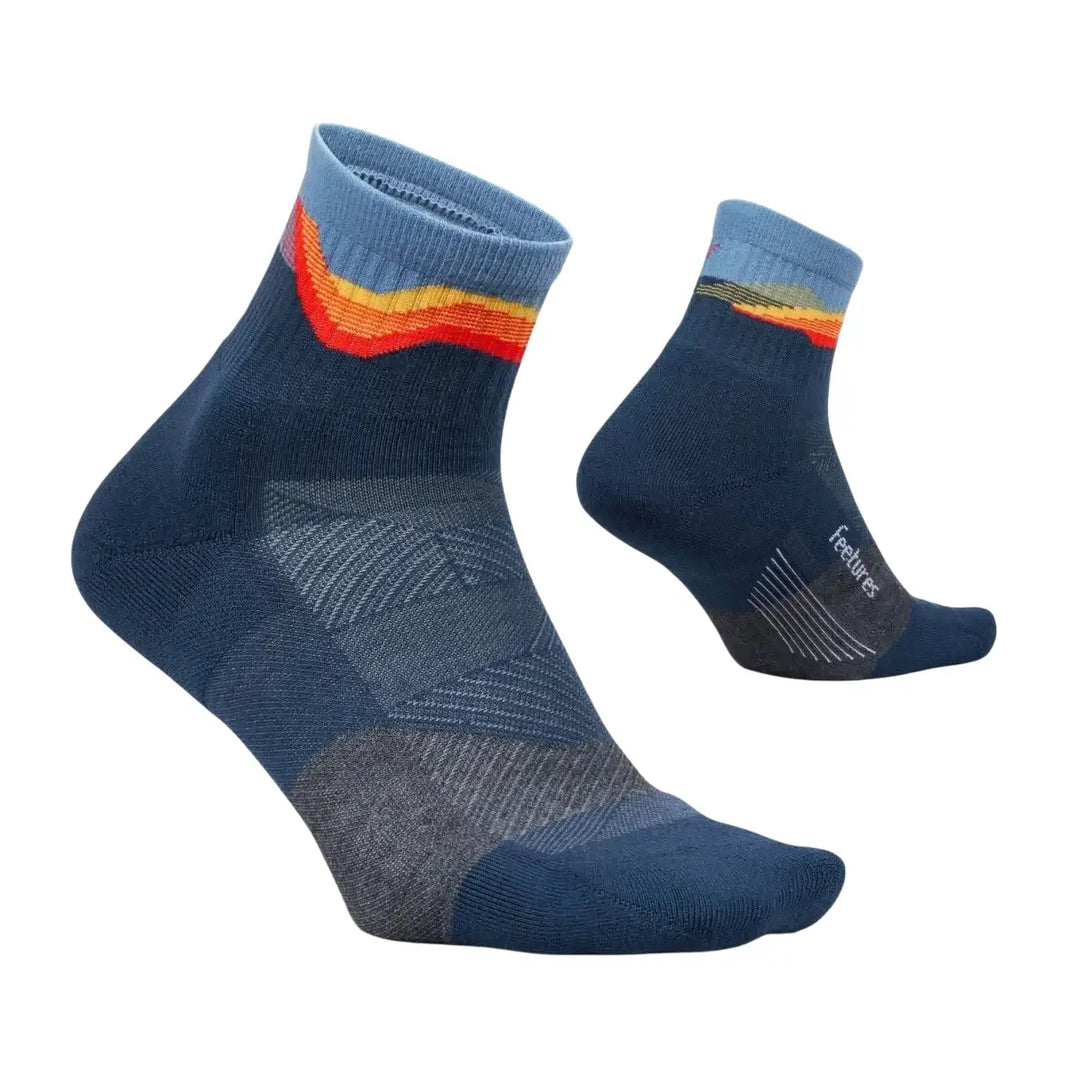 Unisex Feetures Trail Max Cushion Quarter Socks