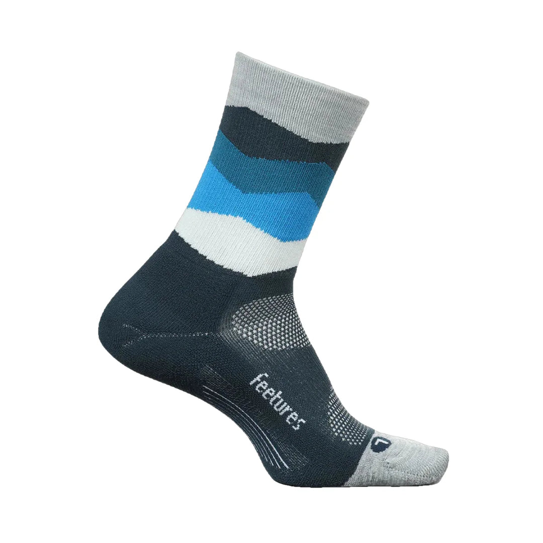 Unisex Feetures Elite Light Cushion Mini Crew Socks