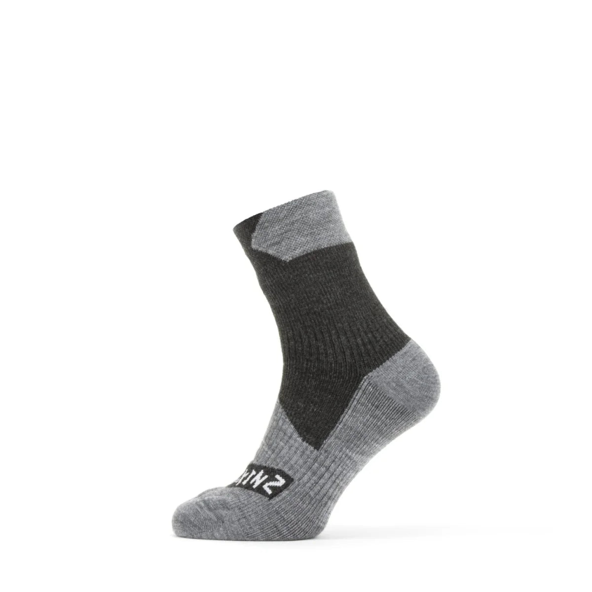 Unisex Sealskinz Bircham Waterproof All Weather Ankle Length Sock
