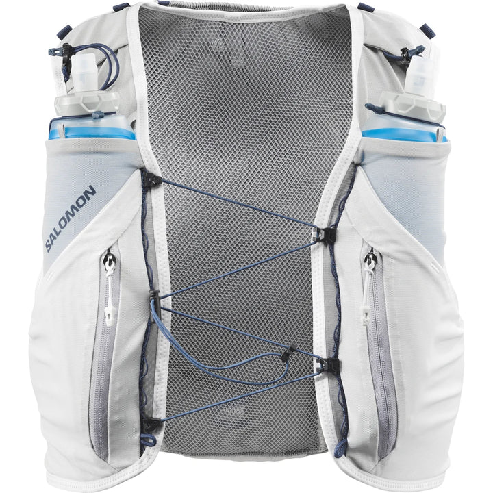 Unisex Salomon Adv Skin 12L Hydration Vest with 2x500ML Soft Flasks