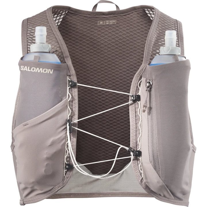 Unisex Salomon GRVL Skin 4L Hydration Vest with 2x500ML Flasks