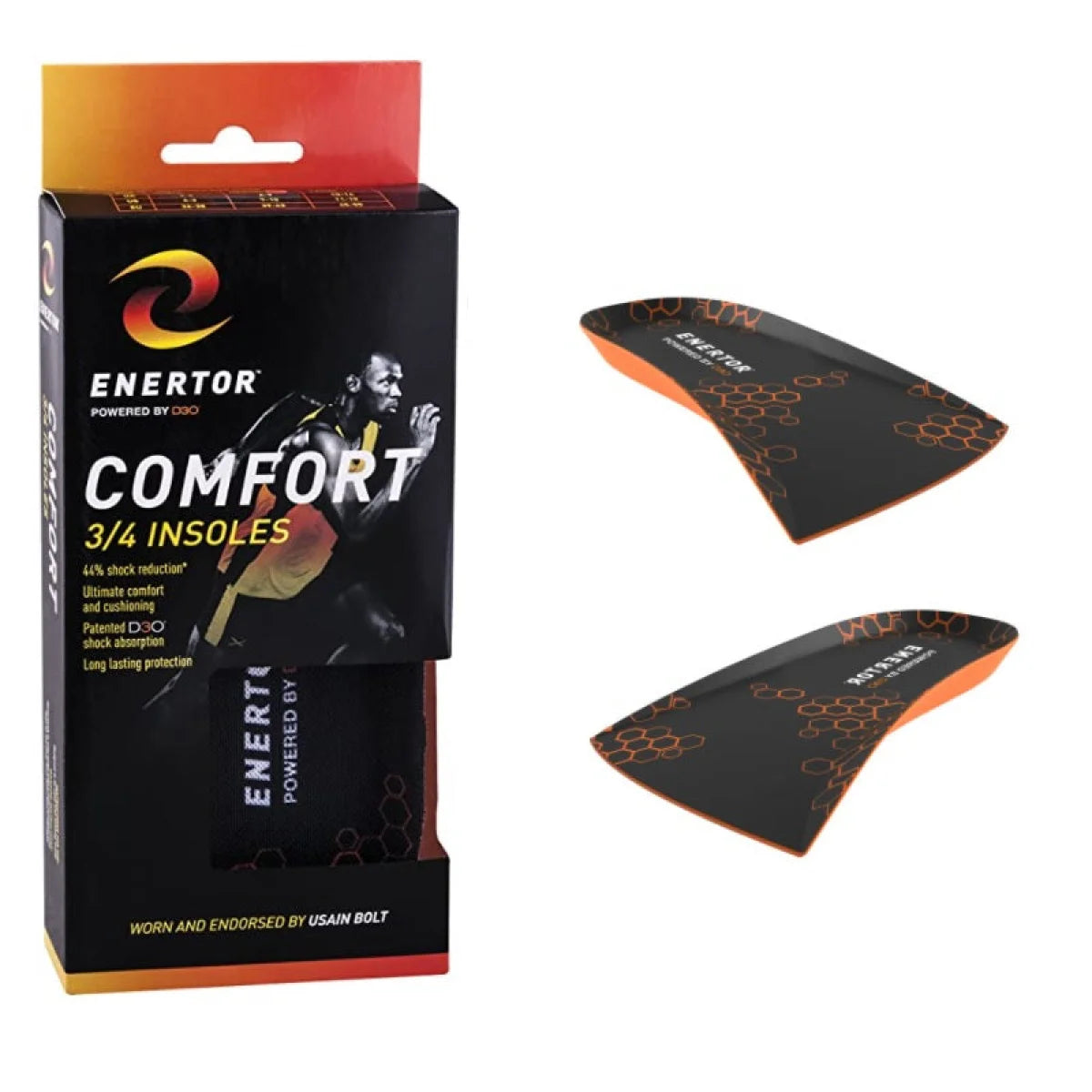 Unisex Enertor 3/4 Insoles