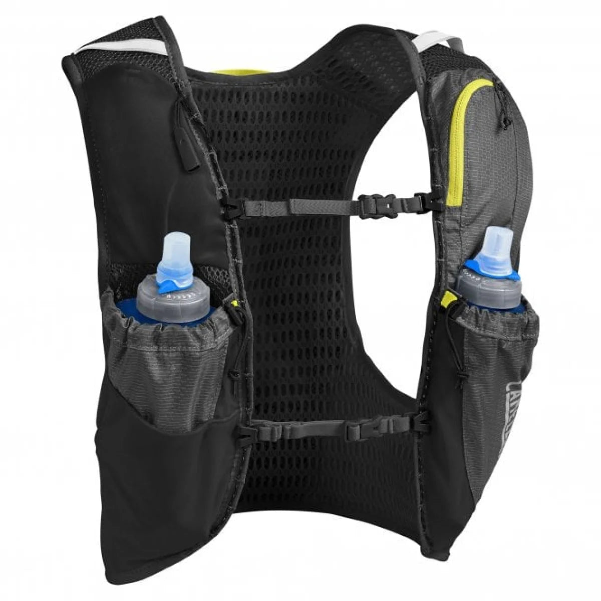 Unisex Camelbak Ultra Pro Nano Vest 3L with 2 x 500ML Quick Stow Flasks