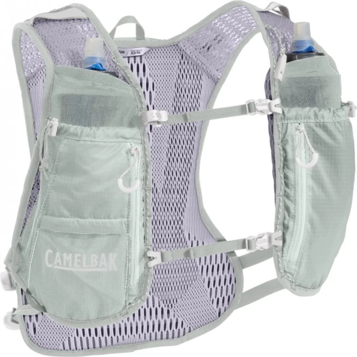 Women's Camelbak Zephyr Pro Vest 11L with 2 X 500ML Quick Stow Flasks