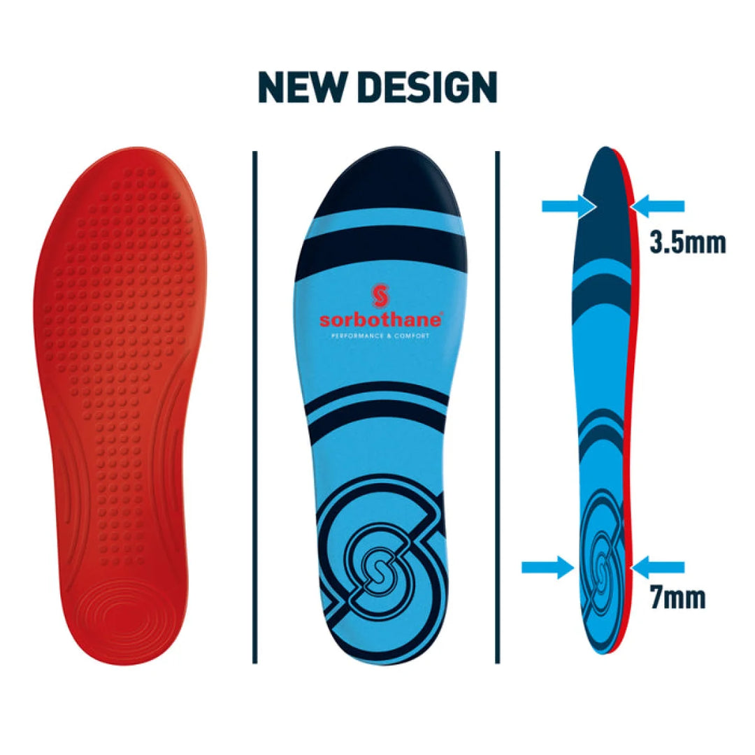 Unisex Sorbothane Full Strike Insoles