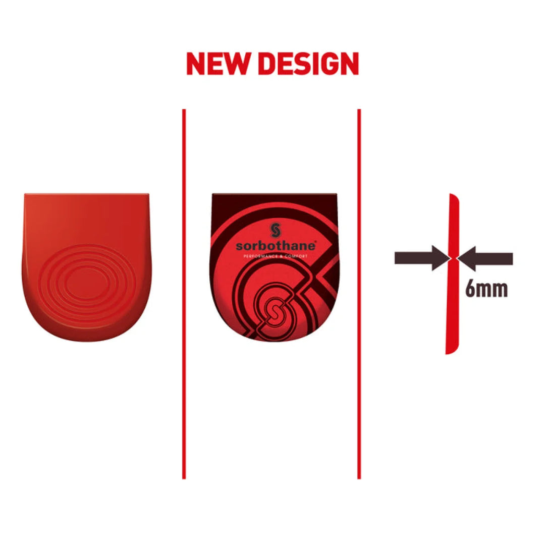 Unisex Sorbothane Heel Pads