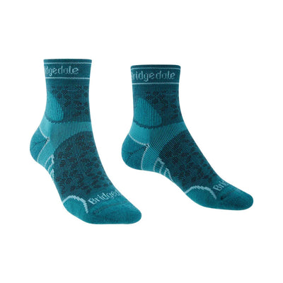 Women's Bridgedale Lightweight T2 Merino Sport 3/4 Crew Socks