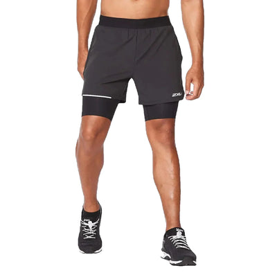Men's 2XU Aero 2-in-1 5" Shorts