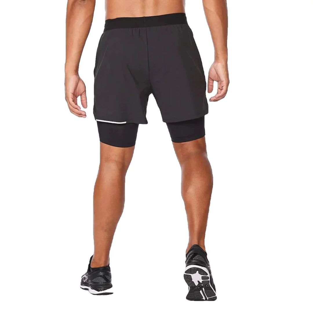 Men's 2XU Aero 2-in-1 5" Shorts