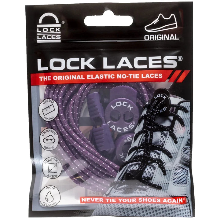 Lock Laces Original Elastic No-Tie Shoelaces