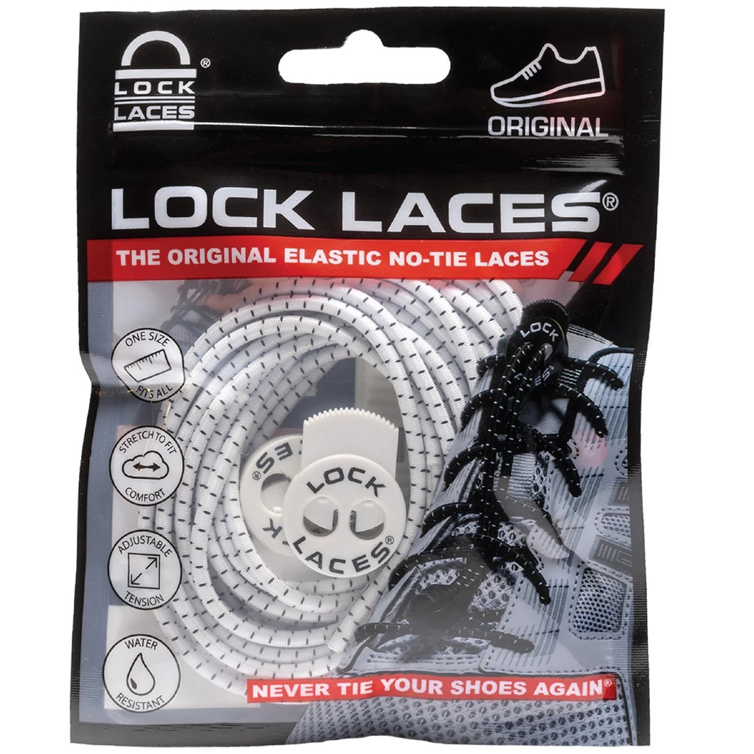 Lock Laces Original Elastic No-Tie Shoelaces